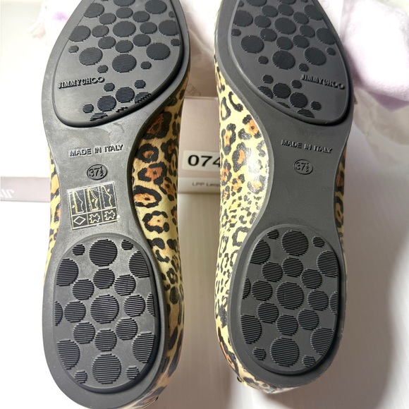 Jimmy Choo Animal Print Flats - Picture 5 of 7